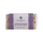 Cedarwood, Rosemary & Mandarin Soap 100g  Gentle exfoliating and cleansing properties make it ideal for face washing.  Key info:  Refreshing fragrance  Dried rosemary leaves for gentle exfoliation  Naturally formulated  Sustainably sourced beeswax softens the skin  Free from sulphates, parabens & SLS
