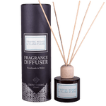 Exotic Wood & Ylang Reed Diffuser - blended to aid wellness and centre the mind, creating a soothing, balancing atmosphere.   Key info:  100ml  Ideal for Those Cold Winter Nights, Pure Essential Oils to Create a Warming & Spicy Room Scent.  Comforting, woody fragrance soothes the senses  Packaged in a luxurious tube - perfect for gifting  Handmade using Traditional, Artisan Methods in North Wales