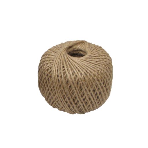 Made from natural plant fibres, this general purpose twine is useful around the home and garden.  It is biodegradable, so can be left in with garden waste to be added to your compost.  Instruction: Pull twine from centre, avoid storing in direct sunlight.