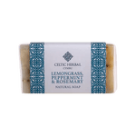 Lemongrass, Peppermint & Rosemary Soap 100g  This fresh and zesty bar awakens your skin, preparing you for the day ahead.  Key info:  Refreshing, minty fragrance  Green clay restores oil balance, tones skin and tightens pores  Sustainably sourced beeswax softens the skin