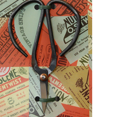 These gardener's scissors are universal scissors and can be described as Bonsai scissors, flower snips and Chinese Butterfly scissors.  Whatever you want to call them, they are extremely sharp and useful.